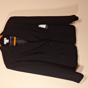 Worthington Black Pinstripe Blazer